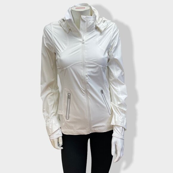 LULULEMON Puddle Jumper Jacket in‎ White - Picture 2 of 11